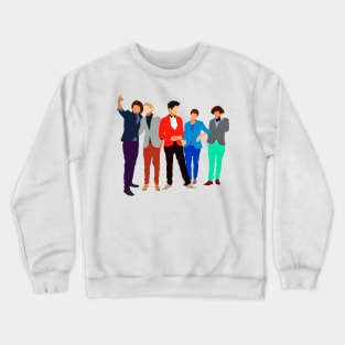 One Direction Art 2013 Shilloute Crewneck Sweatshirt